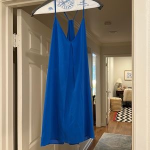 Alice & Olivia Bright Blue Minidress